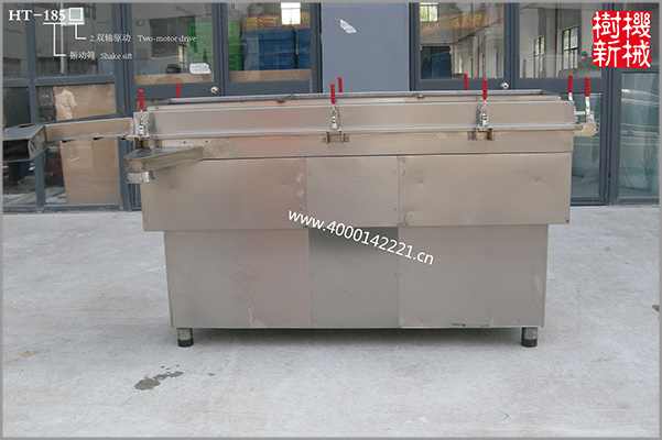 HT-185 振動(dòng)篩（該機(jī)用于混合糖漿和油炸鍋細(xì)小顆粒）